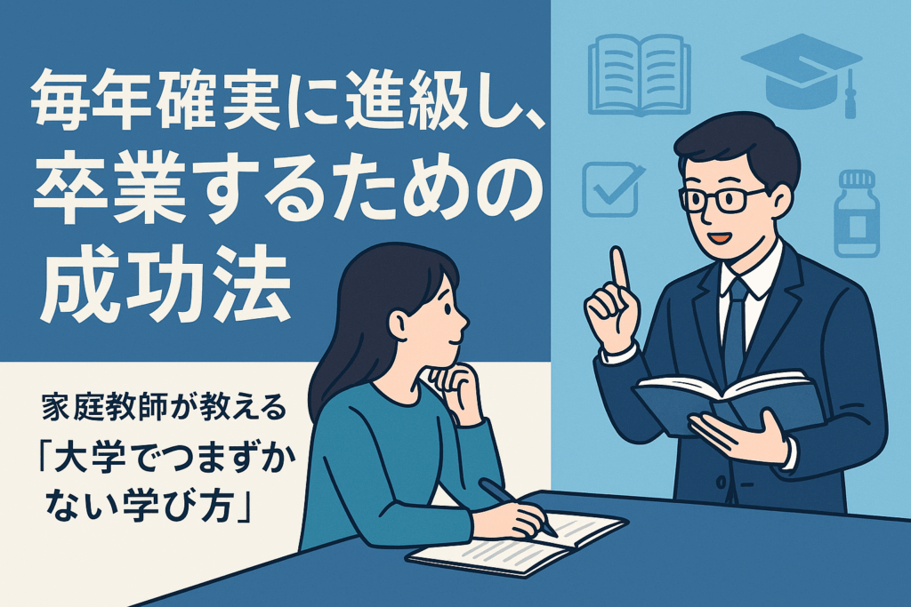 毎年確実に進級し、卒業するための成功法― 家庭教師が教える「大学でつまずかない学び方」 ―